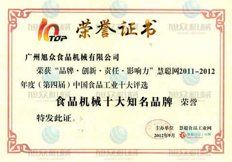 食品機械十大品牌（pái）證書.jpg